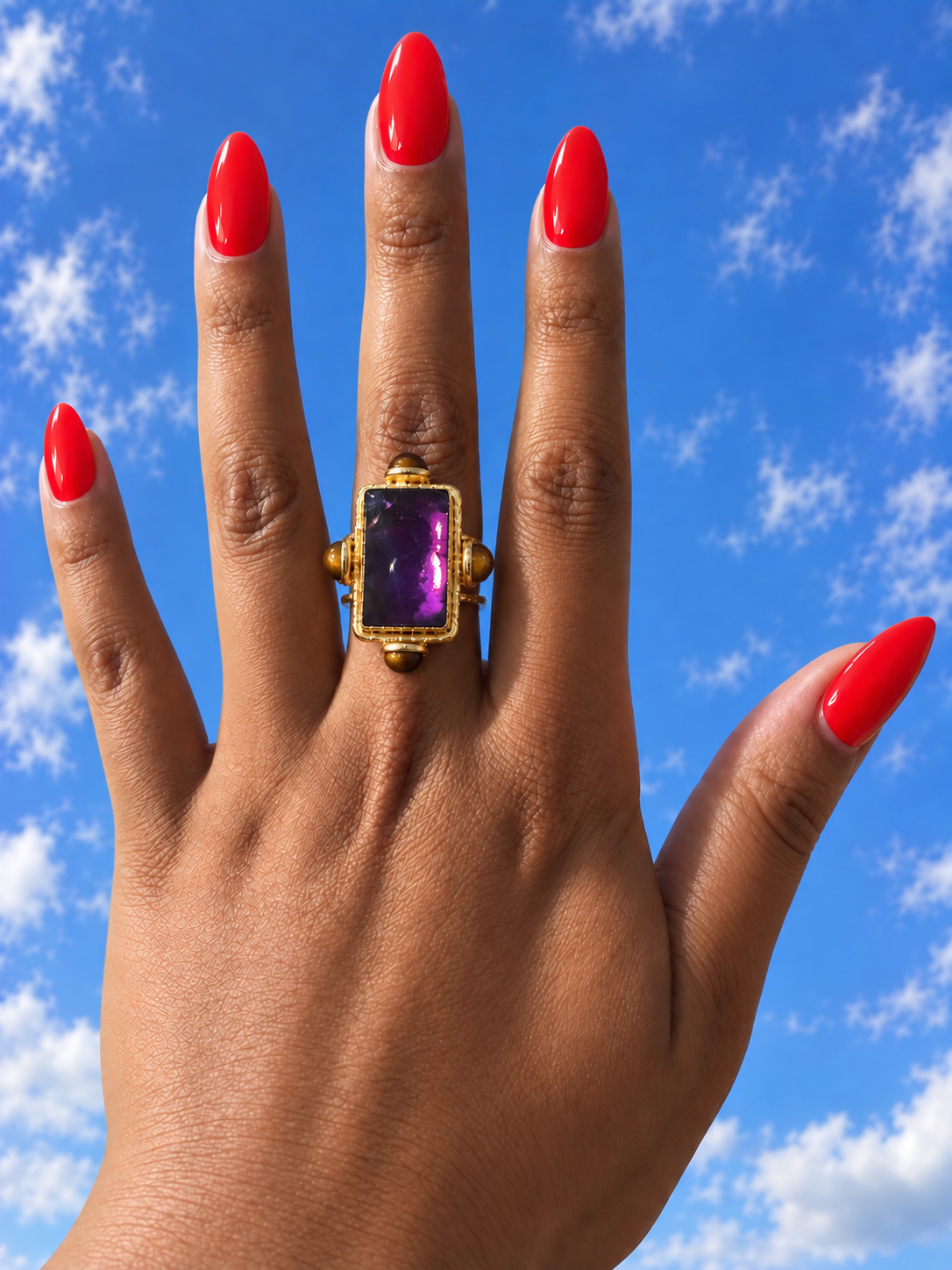 Amethyst ring