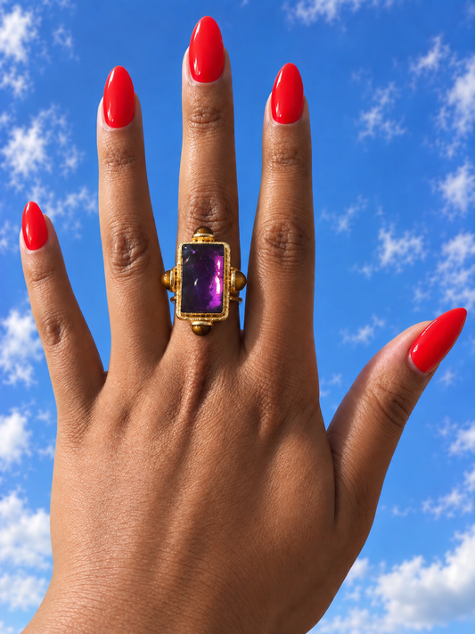 Amethyst ring