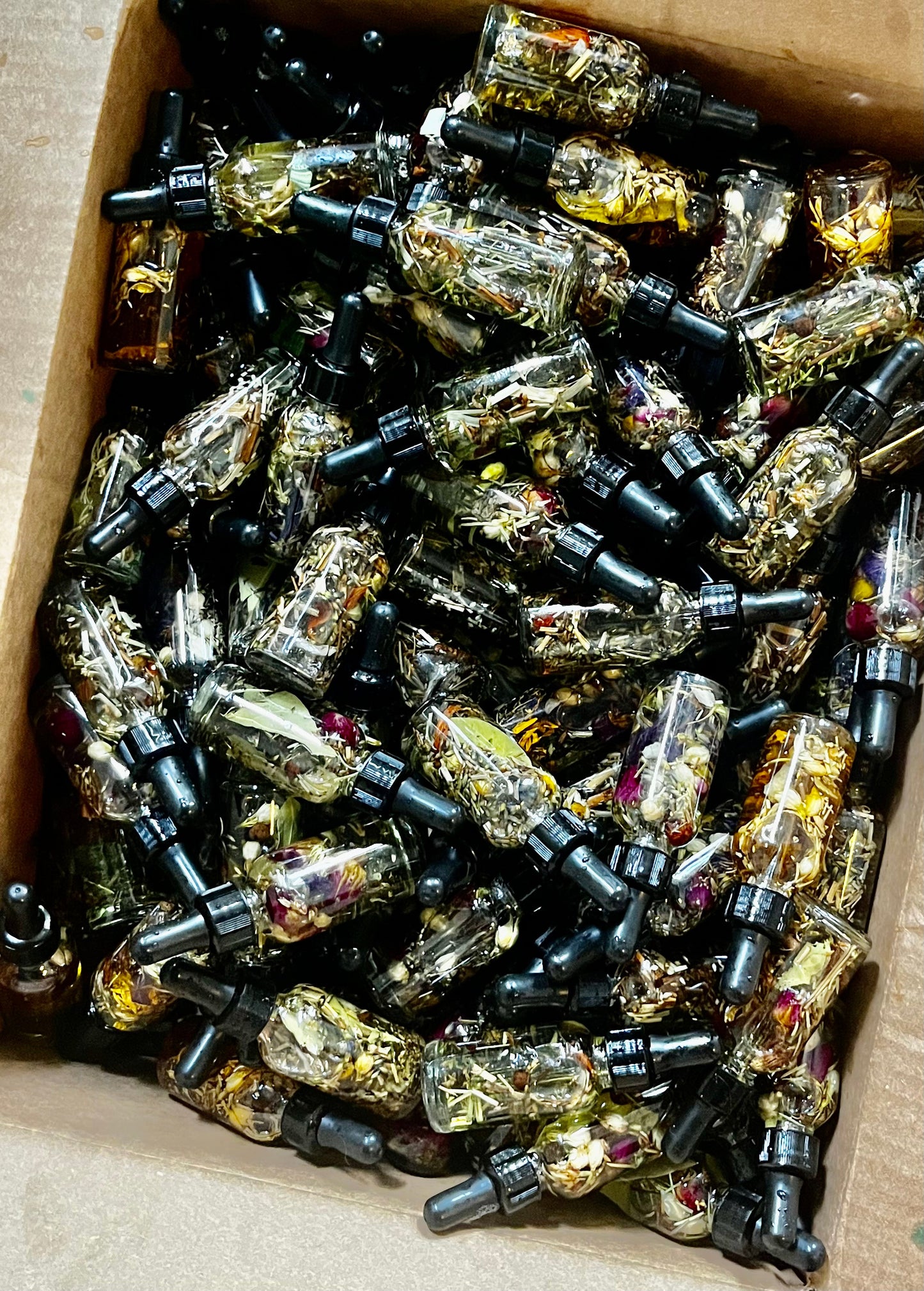 WHOLESALE. 50 mix, match intention oils.