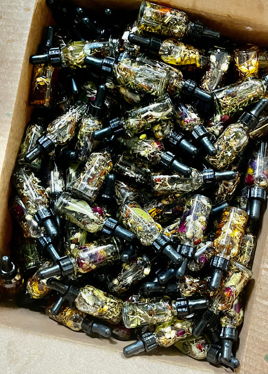 WHOLESALE. 25 mix, match intention oils.